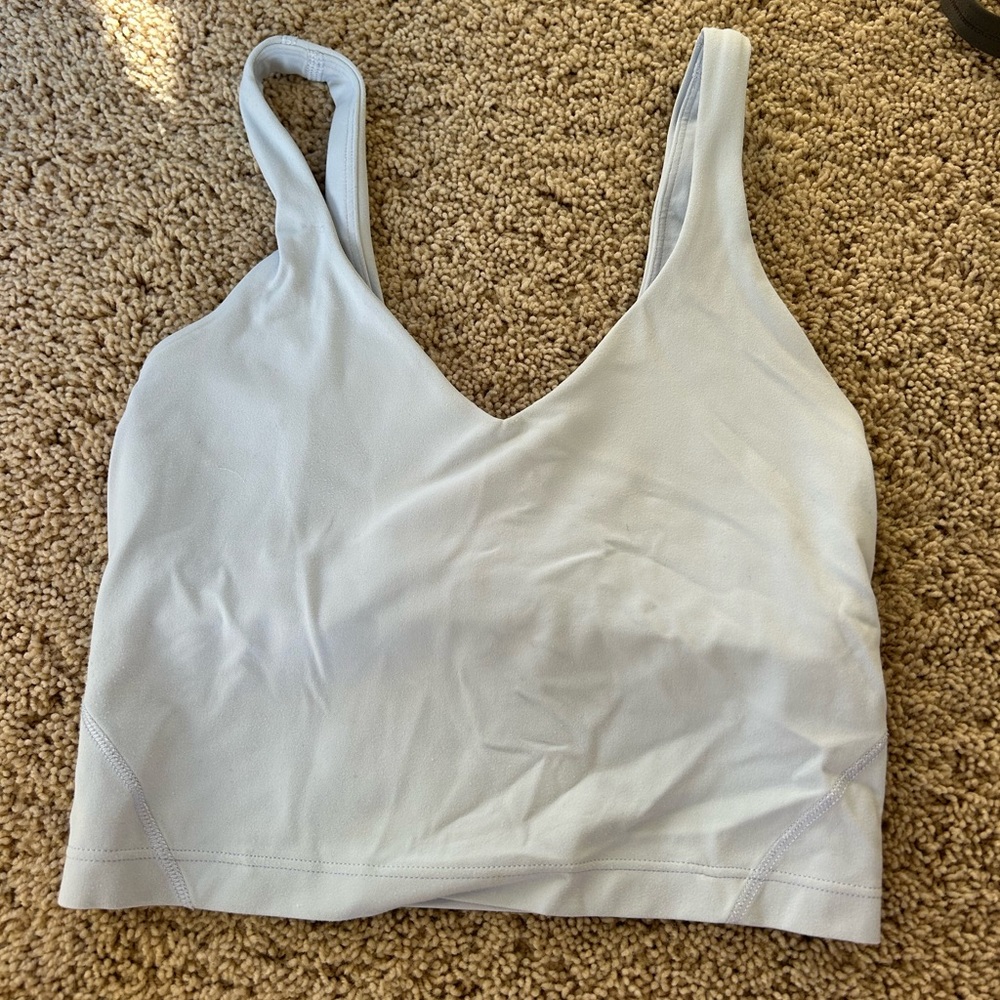 Lululemon align tank size 2, light purple